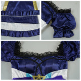 LABUBU Cosplay Costume Women Purple Lolita Dress Adult Female Halloween Carnival Costume