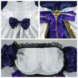 LABUBU Cosplay Costume Women Purple Lolita Dress Adult Female Halloween Carnival Costume