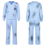 Lanterns Cosplay Costume John Stewart  Blue Outfit Adult Male Halloween Carnival Costume