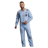 Lanterns Cosplay Costume Technician Gray Outfit Adult Male Halloween Carnival Costume