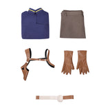 Lawson Cosplay Costume Blue Shirt Outfit Adult Male Halloween Carnival Costume