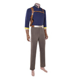 Lawson Cosplay Costume Blue Shirt Outfit Adult Male Halloween Carnival Costume