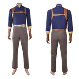 Lawson Cosplay Costume Blue Shirt Outfit Adult Male Halloween Carnival Costume