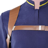 Lawson Cosplay Costume Blue Shirt Outfit Adult Male Halloween Carnival Costume