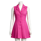 Legally Blonde Cosplay Costume Elle Woods Pink Outfit Adult Female Halloween Carnival Costume