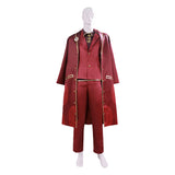 Limbus Company Cosplay Costume Lei Heng Red Outfit Adult Male Halloween Carnival Costume