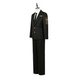 Limbus Company Cosplay Costume Rien Black Suit Adult Male Halloween Carnival Costume