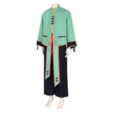 Link Click Cosplay Costume A Yuan Green Outfit Adult Male Halloween Carnival Costume
