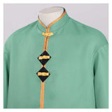 Link Click Cosplay Costume A Yuan Green Outfit Adult Male Halloween Carnival Costume
