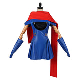Lisa Cosplay Costume Blue Outfit Adult Female Halloween Carnival Costume