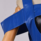 Lisa Cosplay Costume Blue Outfit Adult Female Halloween Carnival Costume