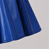 Lisa Cosplay Costume Blue Outfit Adult Female Halloween Carnival Costume