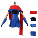 Lisa Cosplay Costume Blue Outfit Adult Female Halloween Carnival Costume
