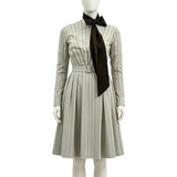 Little House on the Prairie Cosplay Costume Caroline Gray Dress Adult Female Halloween Carnival Costume