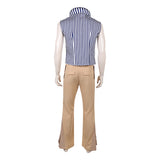 Live-Action Cosplay Costume Gray Outfit Adult Male Halloween Carnival Costume