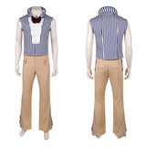 Live-Action Cosplay Costume Gray Outfit Adult Male Halloween Carnival Costume