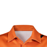 Live-Action Cosplay Costume Sanji Orange Top Adult Male Halloween Carnival Costume