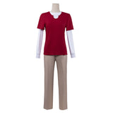 Live-Action Cosplay Costume Sanji Red Outfit Adult Male Halloween Carnival Costume