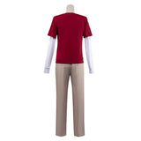 Live-Action Cosplay Costume Sanji Red Outfit Adult Male Halloween Carnival Costume