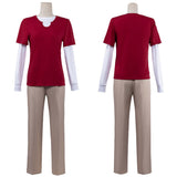 Live-Action Cosplay Costume Sanji Red Outfit Adult Male Halloween Carnival Costume