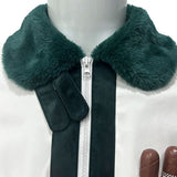 Live-Action Cosplay Costume Smoker White Coat Adult Male Halloween Carnival Costume