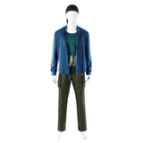 Live-Action Cosplay Costume Zorro Blue Outfit Adult Male Halloween Carnival Costume