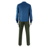 Live-Action Cosplay Costume Zorro Blue Outfit Adult Male Halloween Carnival Costume