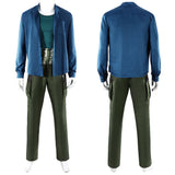 Live-Action Cosplay Costume Zorro Blue Outfit Adult Male Halloween Carnival Costume