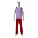 Live-Action Usopp Cosplay Costume Purple Outfit Adult Male Halloween Carnival Costume