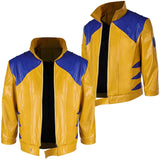 Marvel Rivals Logan Wolverine Cosplay Costume Adult Male Yellow Coat Halloween Carnival Suit