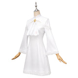 Louis Arneb Cosplay Costume White Dress Adult Female Halloween Carnival Costume