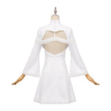 Louis Arneb Cosplay Costume White Dress Adult Female Halloween Carnival Costume