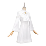 Louis Arneb Cosplay Costume White Dress Adult Female Halloween Carnival Costume
