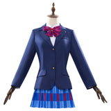 LoveLive Cosplay Costume Minami Kotori Blue School Uniform Adult Female Halloween Carnival Costume