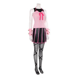 Lucy Steel Cosplay Costume Pink Outfit  Adult Female Halloween Carnival Costume
