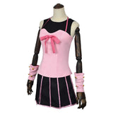 Lucy Steel Cosplay Costume Pink Outfit Adult Female Halloween Carnival Costume