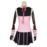 Lucy Steel Cosplay Costume Pink Outfit Adult Female Halloween Carnival Costume