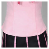 Lucy Steel Cosplay Costume Pink Outfit Adult Female Halloween Carnival Costume