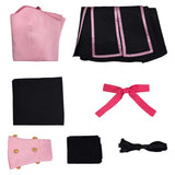 Lucy Steel Cosplay Costume Pink Outfit Adult Female Halloween Carnival Costume