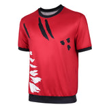 Luffy Cosplay Costume Red T-shirt Adult Male Halloween Carnival Costume