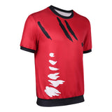 Luffy Cosplay Costume Red T-shirt Adult Male Halloween Carnival Costume