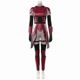 Luke Castellan Red Outfit Adult Female Halloween Carnival Costume