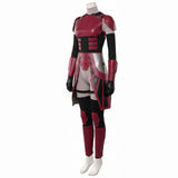 Luke Castellan Red Outfit Adult Female Halloween Carnival Costume