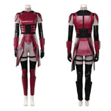 Luke Castellan Red Outfit Adult Female Halloween Carnival Costume