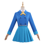 Magic Knight Rayearth Cosplay Costume Umi Ryuuzaki Women Blue Outfit Adult Female Halloween Carnival Costume