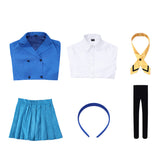 Magic Knight Rayearth Cosplay Costume Umi Ryuuzaki Women Blue Outfit Adult Female Halloween Carnival Costume