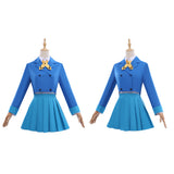 Magic Knight Rayearth Cosplay Costume Umi Ryuuzaki Women Blue Outfit Adult Female Halloween Carnival Costume