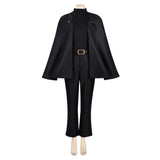 Maki Zenin Cosplay Costume Black Cape Style Outfit Adult Female Halloween Carnival Costume