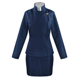 Maki Zenin Cosplay Costume Blue Outfit Adult Female Halloween Carnival Costume