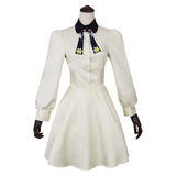 Marriage Toxin Cosplay Costume Mei Kinosaki White Dress Adult Female Halloween Carnival Costume